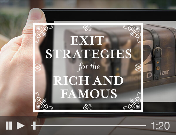 Exit Strategies of the Rich Video Thumbnail