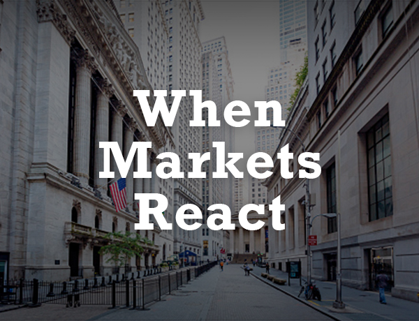 When Markets React Image